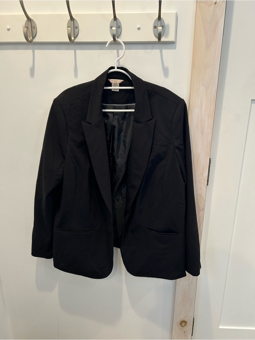 Liz Claiborne Woman Black Blazer Size 20W